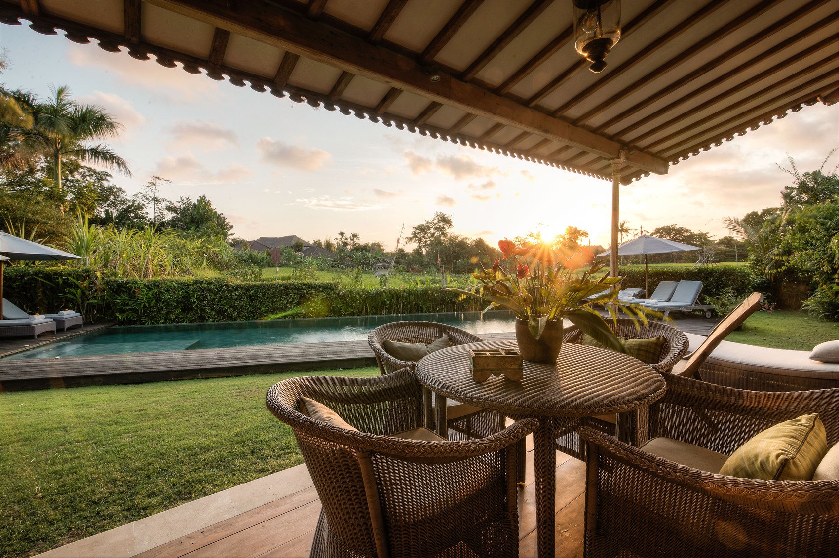 Villa Artis - Villa de luxe Bali - hôtel 5* Bali - chambre avec vue