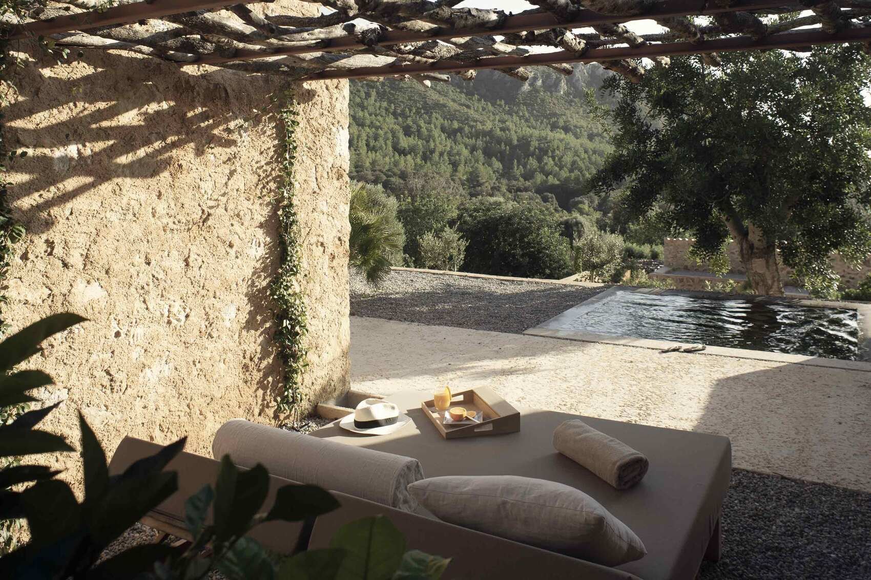 Eco hôtel de luxe avec vue 5* Majorque Espagne - Es Raco d'Arta - terrasse 