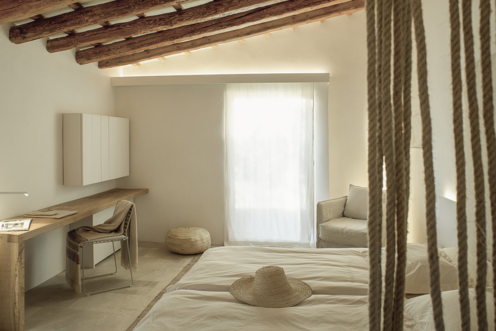 Best luxury eco boutique hotel with pool, spa, restaurant 5* Mallorca Spain - Es Raco d'Arta - room suite