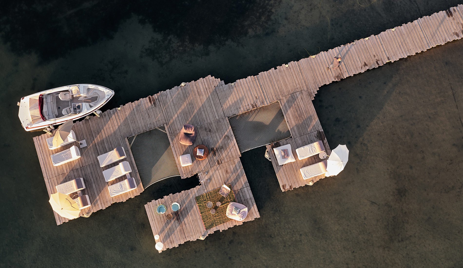 luxury resort atypical Ekies all senses resort 4 stars Vourvourou Greece aerial view