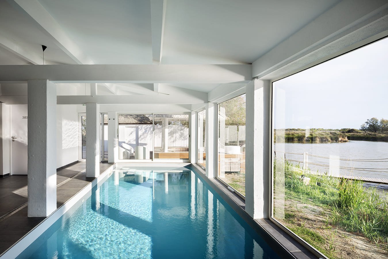 Luxury boutique hotel Mas de la Fouque 4* Saintes-Maries-de-la-Mer Camargue France – Hammam, sauna, swimming pool, spa Nuxe