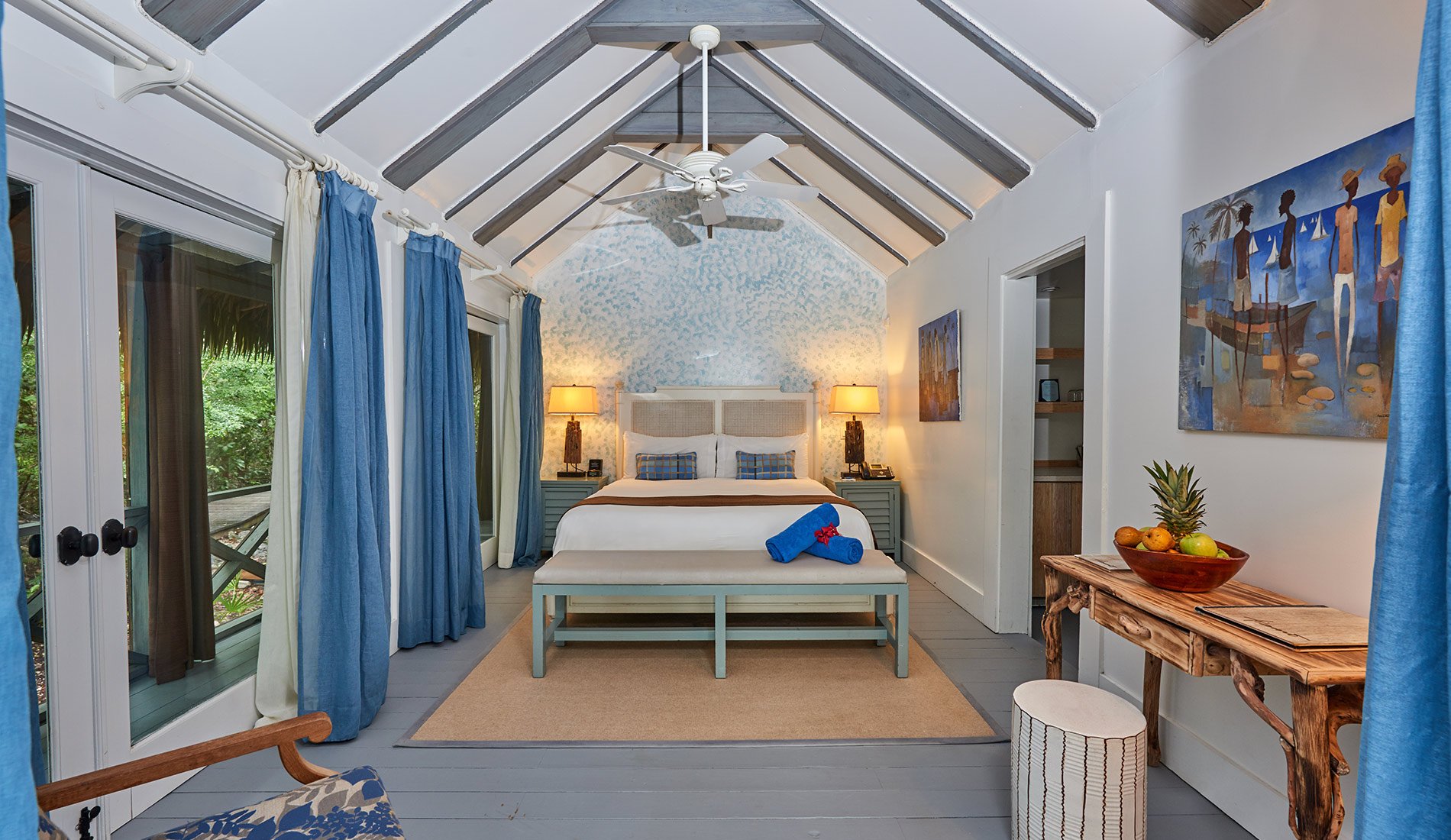 Ecolodge Tiamo Resort 5 stars Caribbean Bahamas bedroom