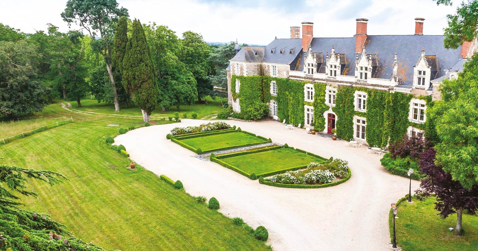 Charming property Château de l'Épinay Angers Loire France parc garden