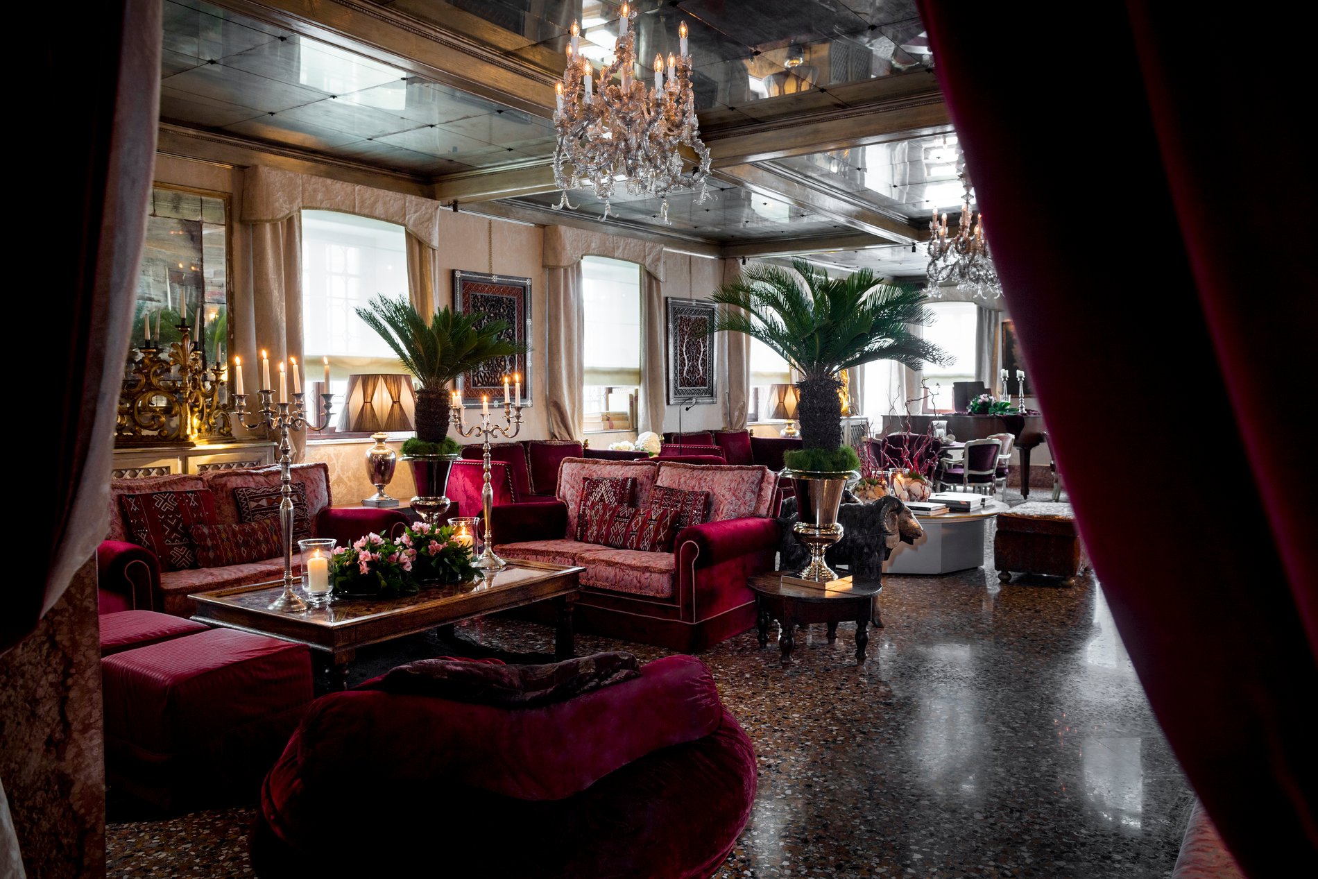 hôtel de luxe Métropole 5* Venise Italie salon de thé